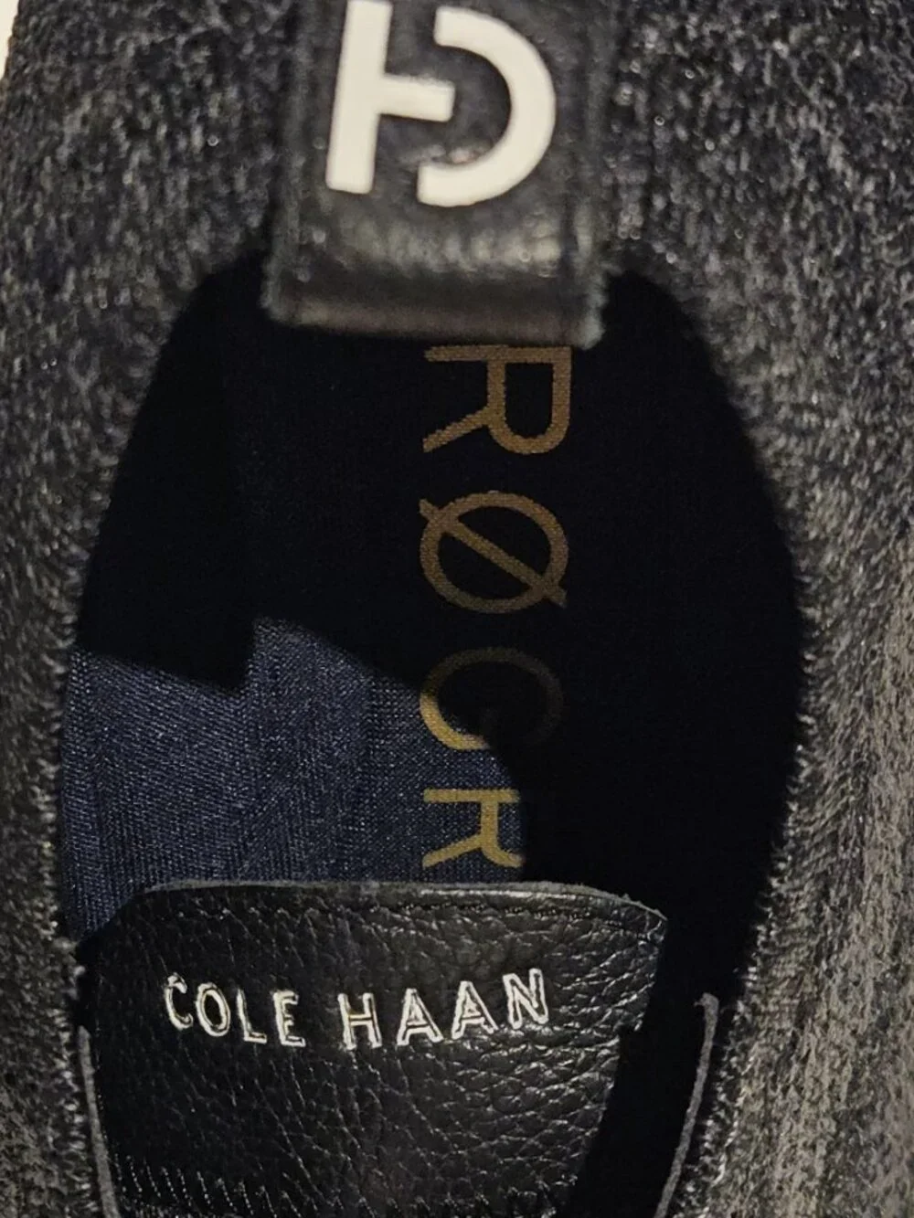 Cole Haan 2.ZERØGRAND Stitchlite Black Knit Oxford Shoes